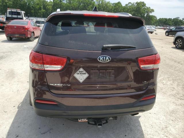  KIA SORENTO 2016 Czerwony