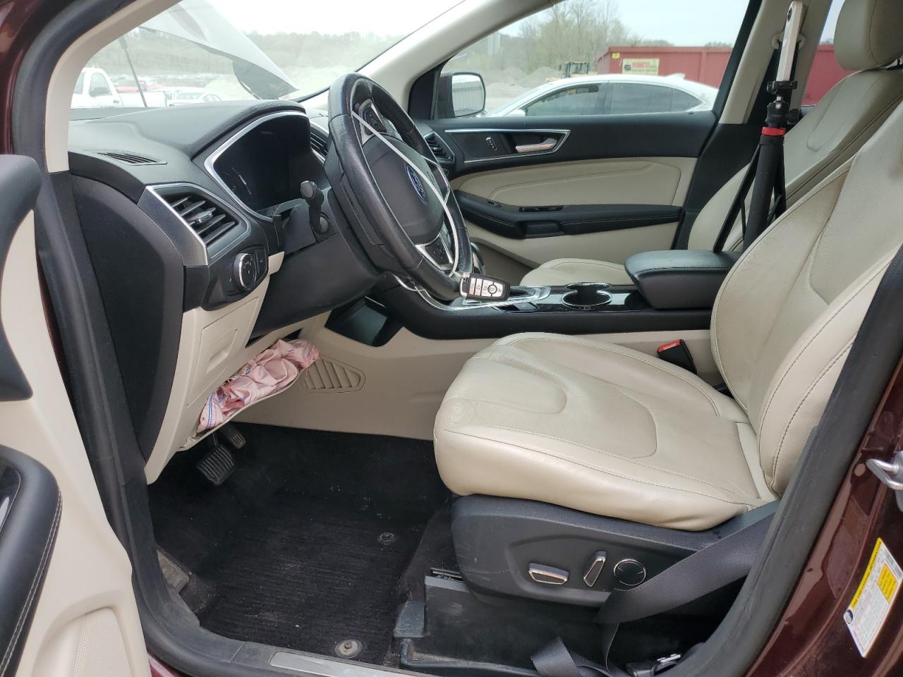 2017 Ford Edge Titanium VIN: 2FMPK4K97HBB94284 Lot: 52740555