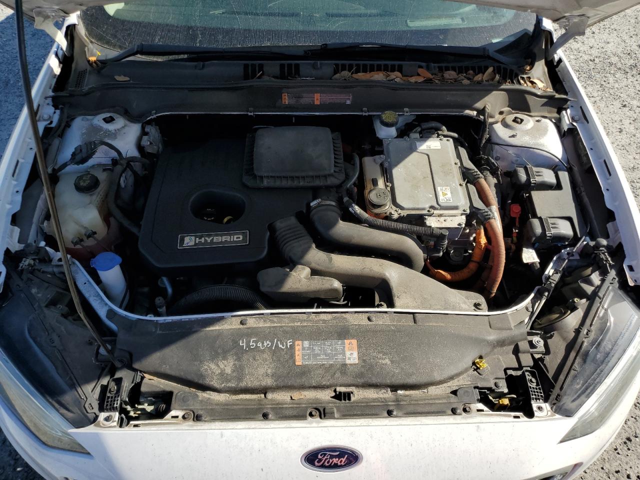 2019 Ford Fusion Se VIN: 3FA6P0LU8KR124854 Lot: 54040005