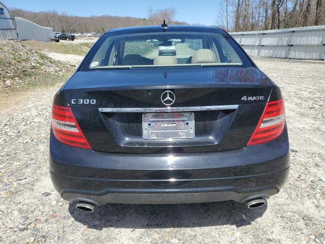  MERCEDES-BENZ C-CLASS 2012 Черный