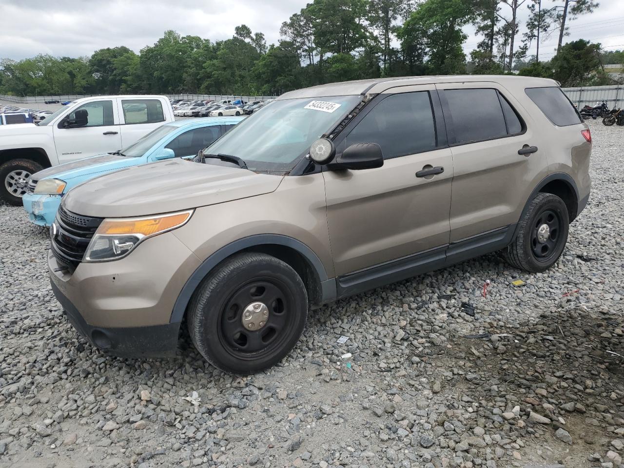 2014 Ford Explorer Police Interceptor იყიდება Byron-ში, GA - Mechanical