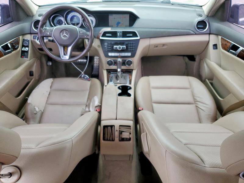 Sedans MERCEDES-BENZ C-CLASS 2013 Granatowy