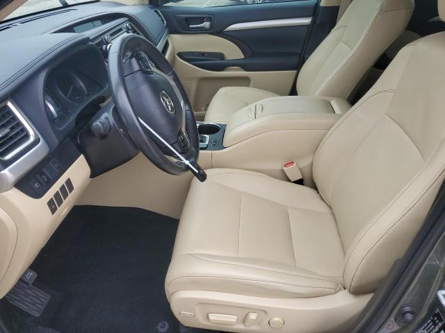  TOYOTA HIGHLANDER 2019 Zielony