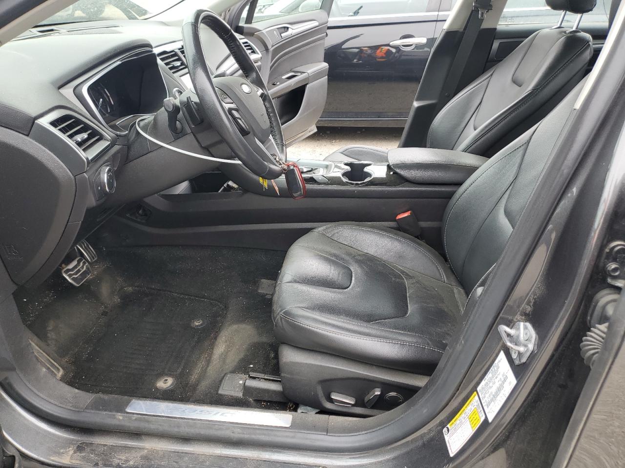 2016 Ford Fusion Titanium VIN: 3FA6P0K96GR391608 Lot: 54974645