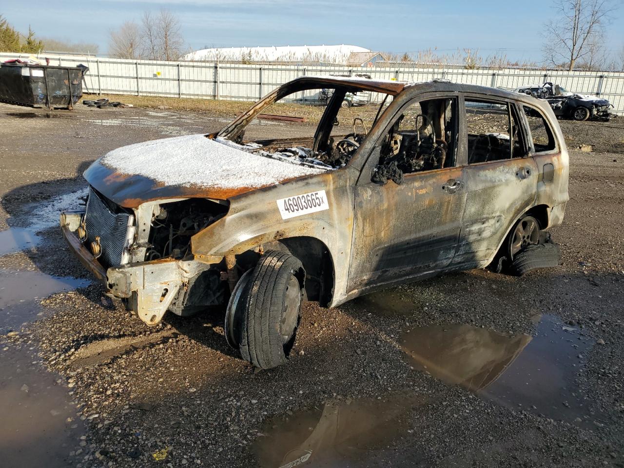 2001 Toyota Rav4 de vânzare în Columbia Station, OH - Burn