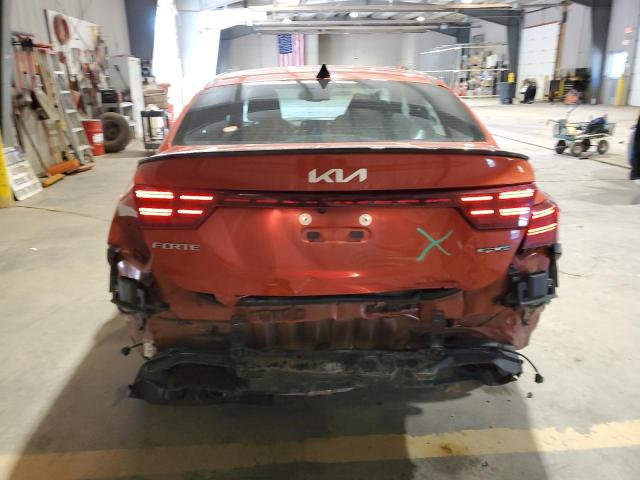  KIA FORTE 2022 Оранжевый