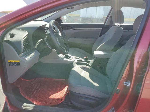  HYUNDAI ELANTRA 2018 Червоний