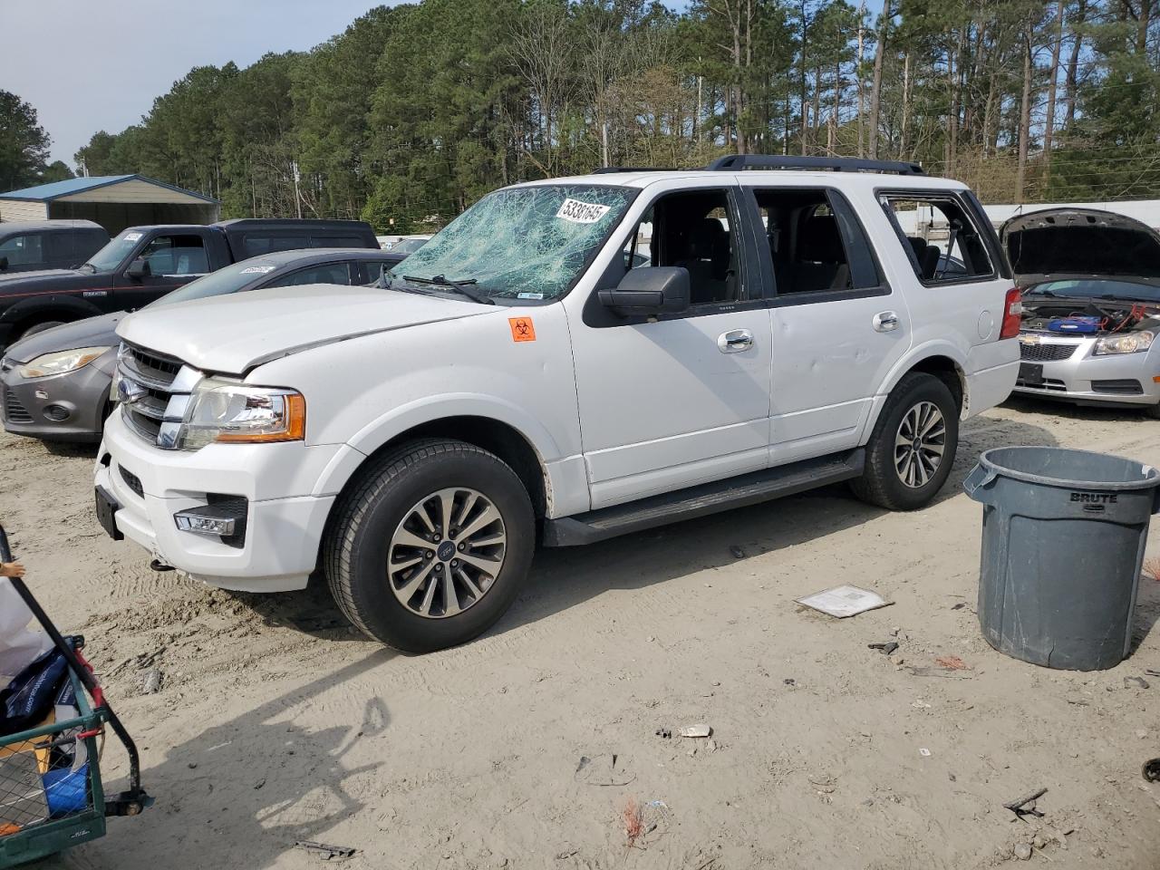 2015 Ford Expedition Xlt продається в Seaford, DE - Vandalism