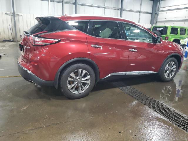  NISSAN MURANO 2016 Red