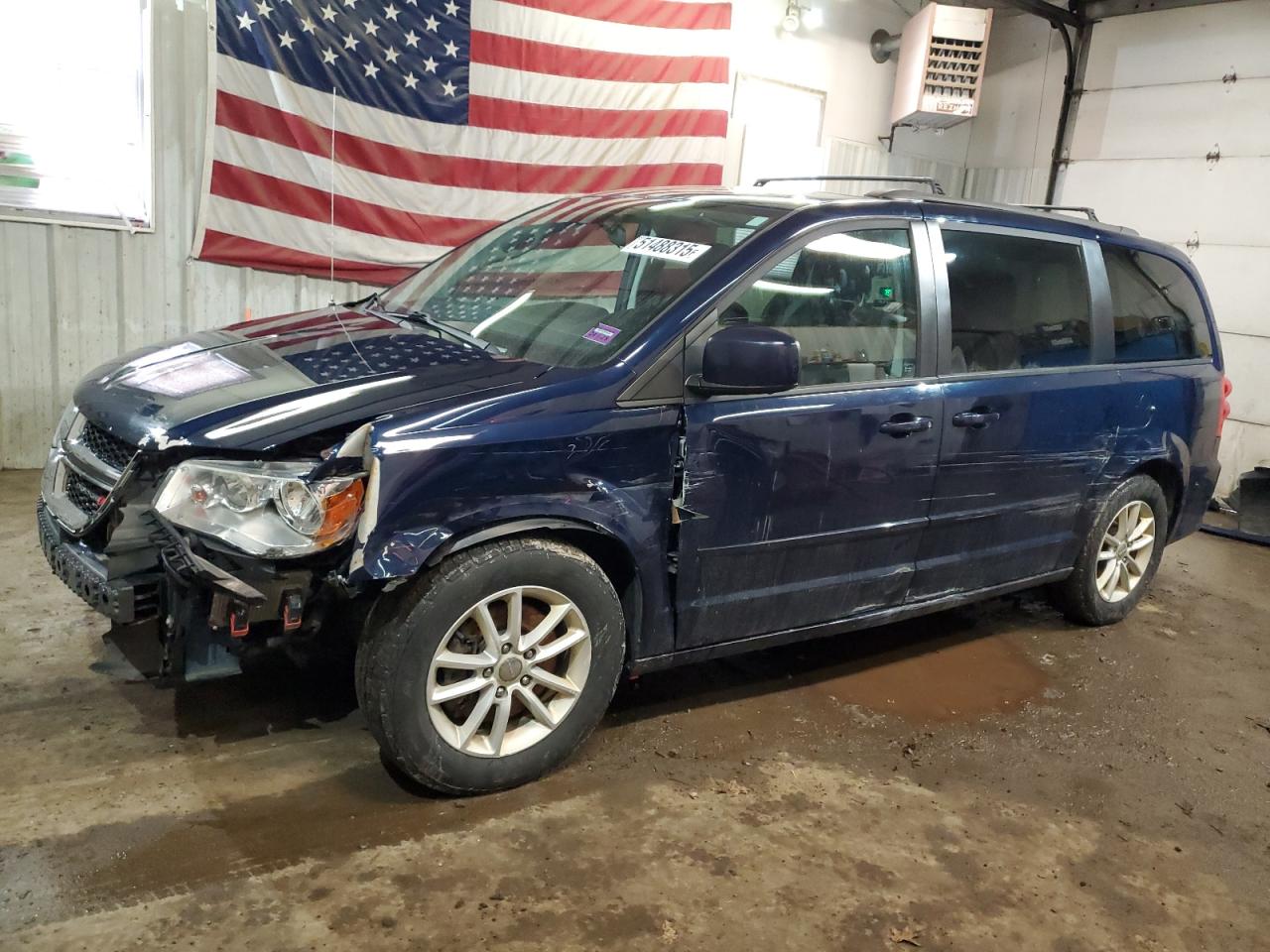 2016 Dodge Grand Caravan Sxt zu verkaufen in Lyman, ME - Front End