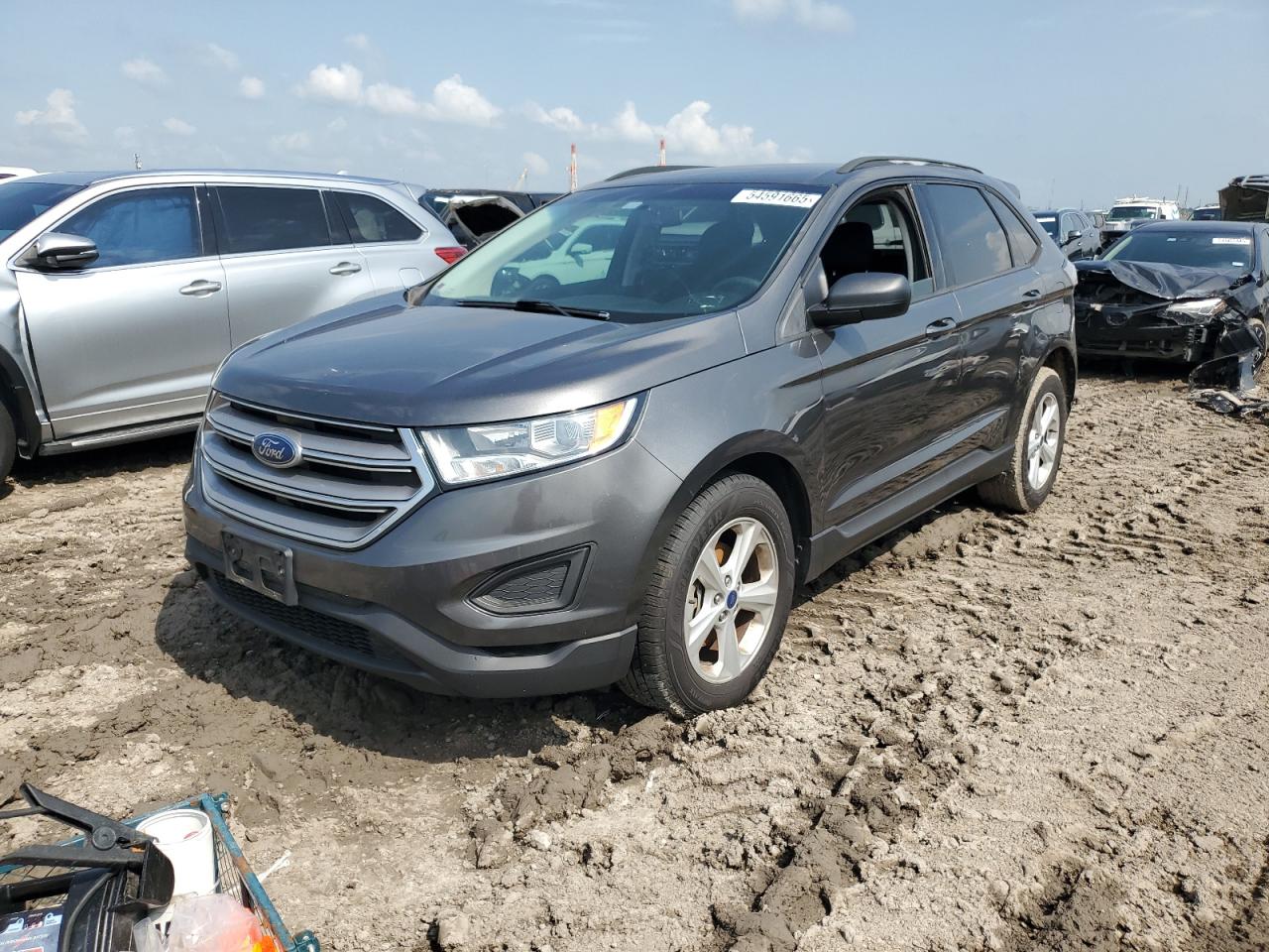 2017 Ford Edge Se იყიდება Houston-ში, TX - Mechanical