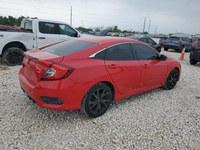  HONDA CIVIC 2019 Czerwony
