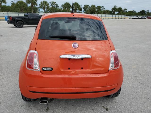 FIAT 500 2017 Pomarańczowy