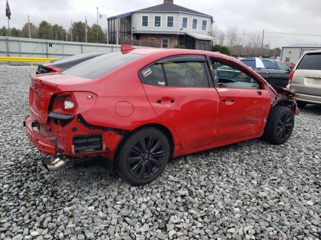  SUBARU WRX 2019 Czerwony