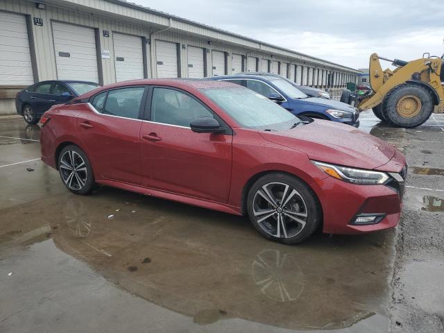  NISSAN SENTRA 2021 Czerwony