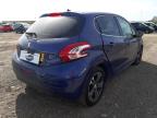 2012 PEUGEOT 208 ALLURE for sale at Copart PETERLEE