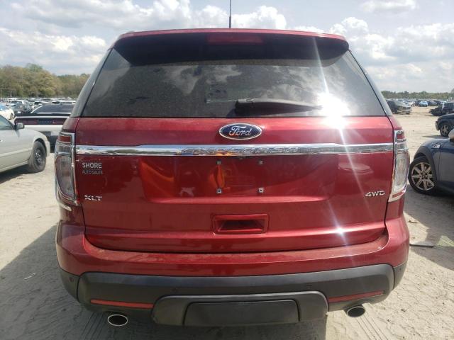 Паркетники FORD EXPLORER 2013 Красный