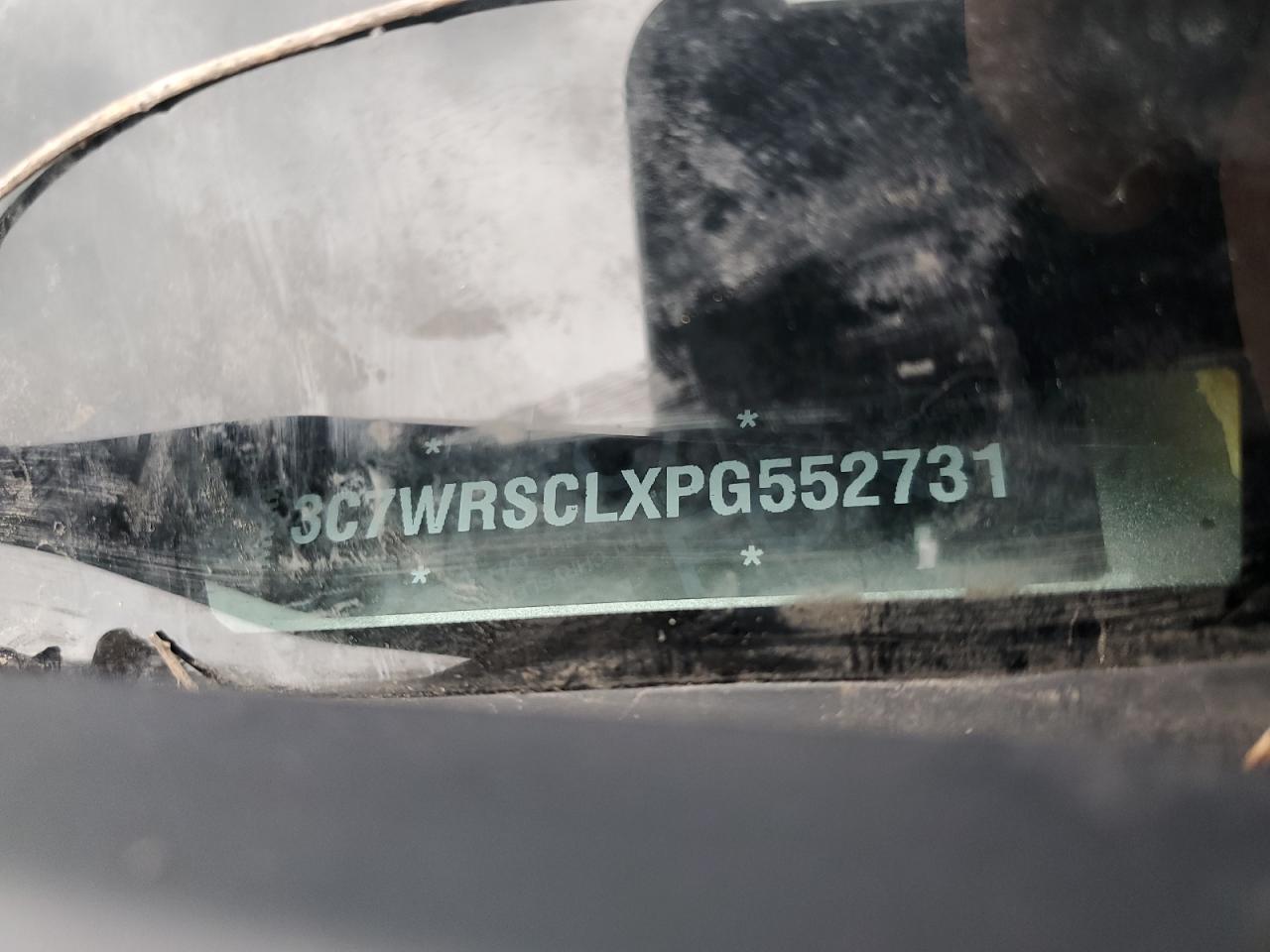 2023 Ram 3500 VIN: 3C7WRSCLXPG552731 Lot: 50640005