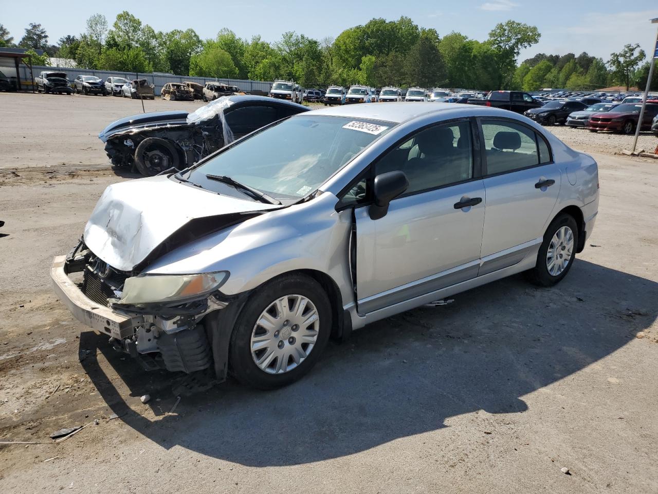 2010 Honda Civic Vp for Sale in Florence, MS - Front End