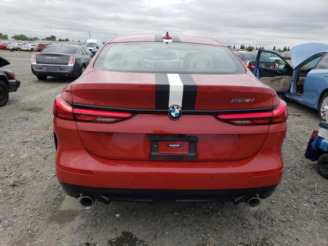  BMW 2 SERIES 2021 Czerwony