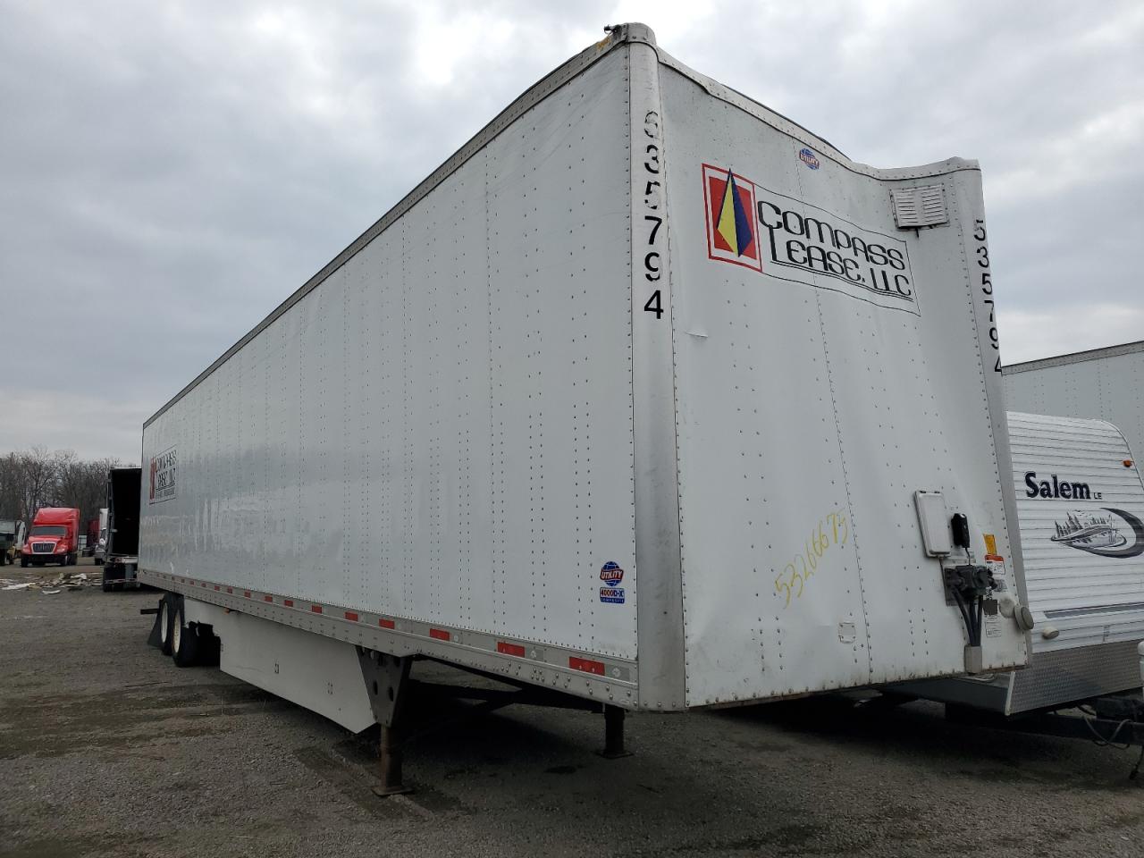2017 Utility Vs2Dx Dry Van Trailer en Venta en Dyer, IN - Front End