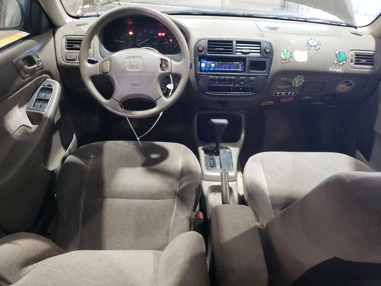 1998 Honda Civic Lx VIN: 2HGEJ6673WH587844 Lot: 53512155