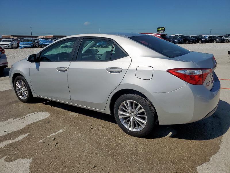  TOYOTA COROLLA 2015 Серебристый