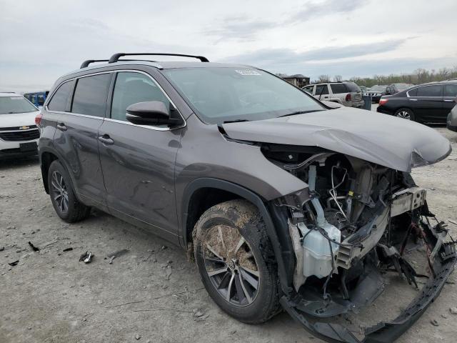  TOYOTA HIGHLANDER 2017 Szary