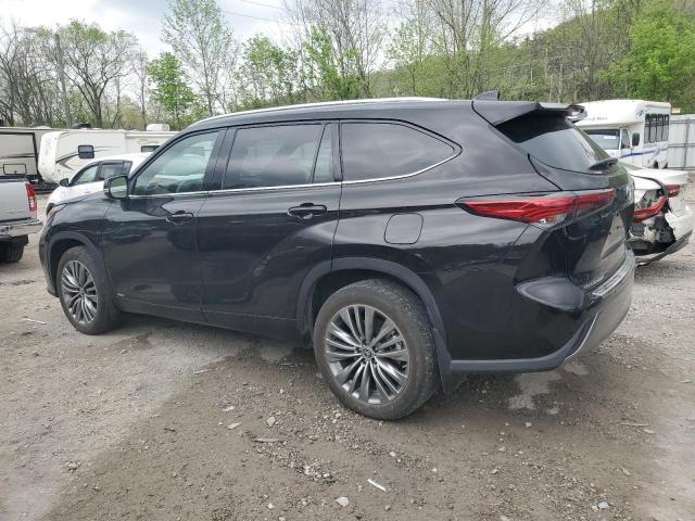  TOYOTA HIGHLANDER 2022 Czarny