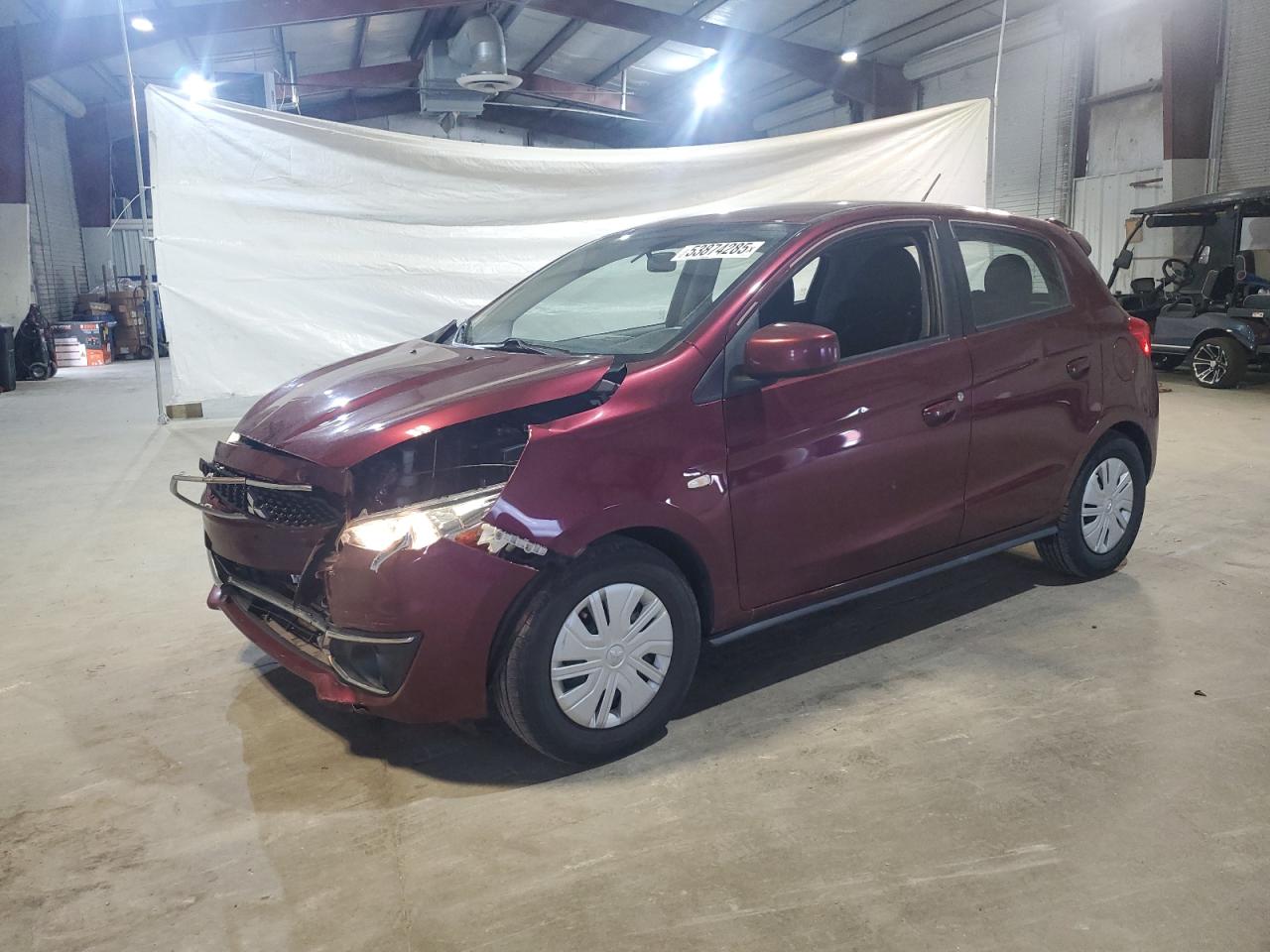 2018 Mitsubishi Mirage Es na sprzedaż w North Billerica, MA - Front End
