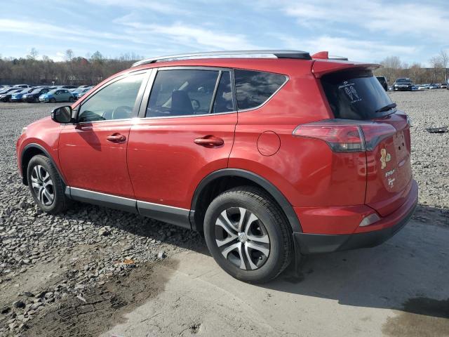  TOYOTA RAV4 2017 Czerwony