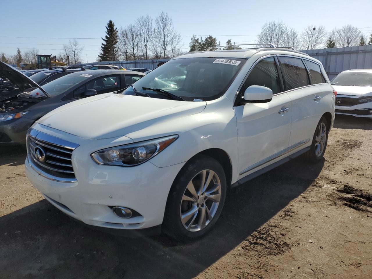 2013 Infiniti Jx35 იყიდება Bowmanville-ში, ON - Rear End