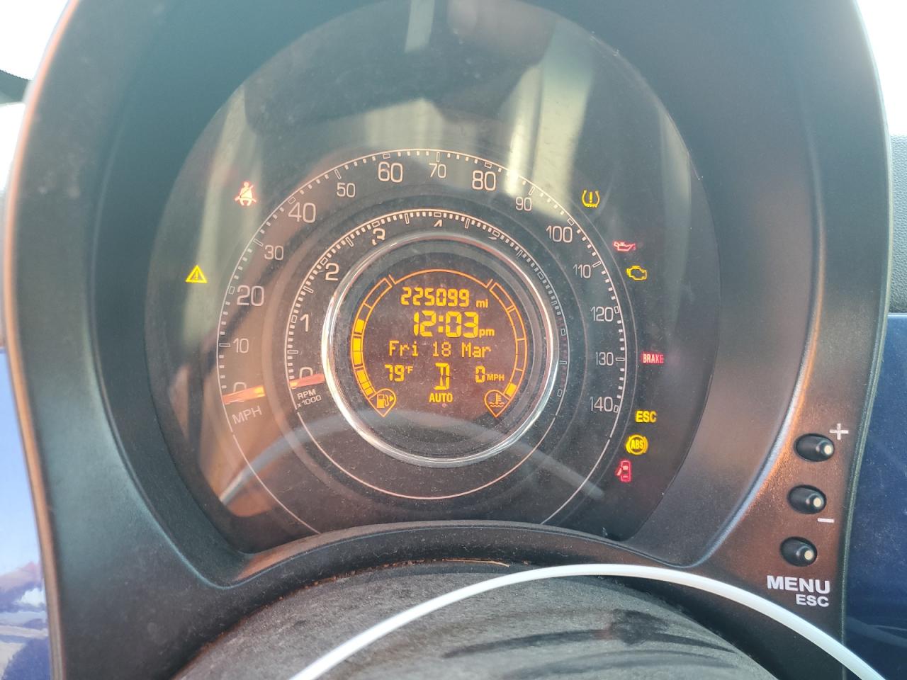 2012 Fiat 500 Sport VIN: 3C3CFFBR9CT357795 Lot: 54839455