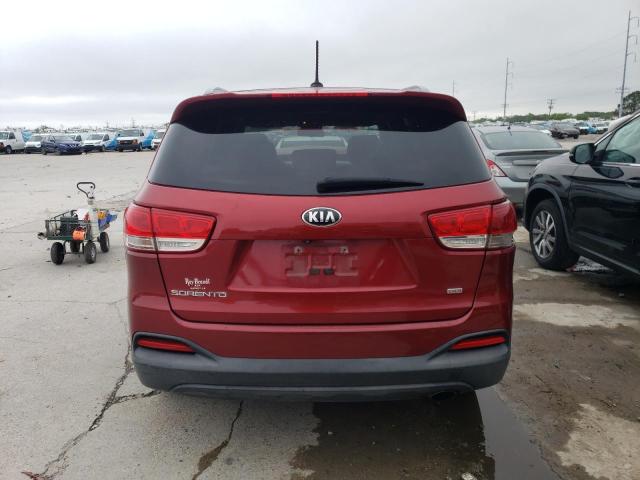  KIA SORENTO 2016 Czerwony