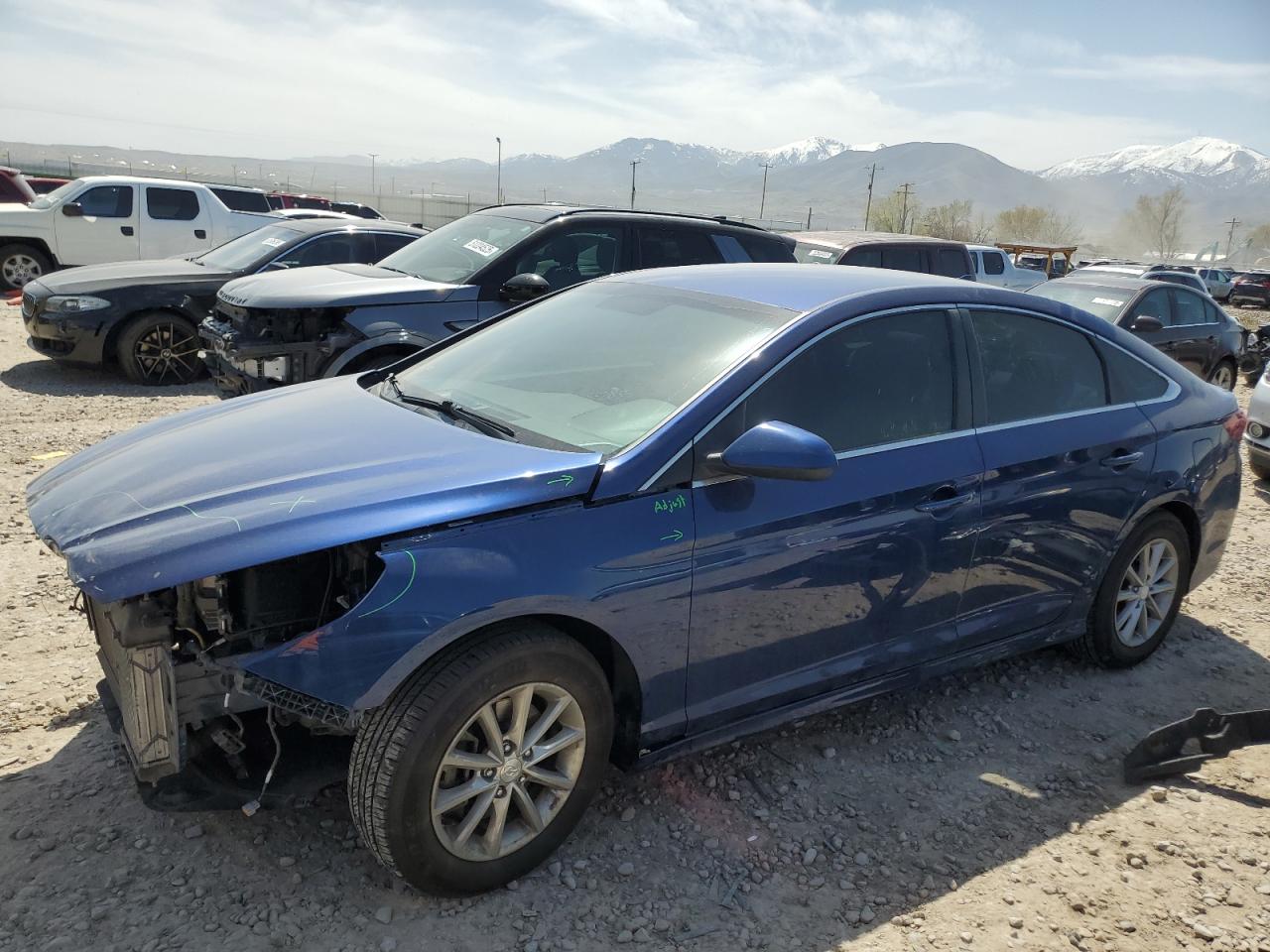 2018 Hyundai Sonata Eco zu verkaufen in Magna, UT - Front End