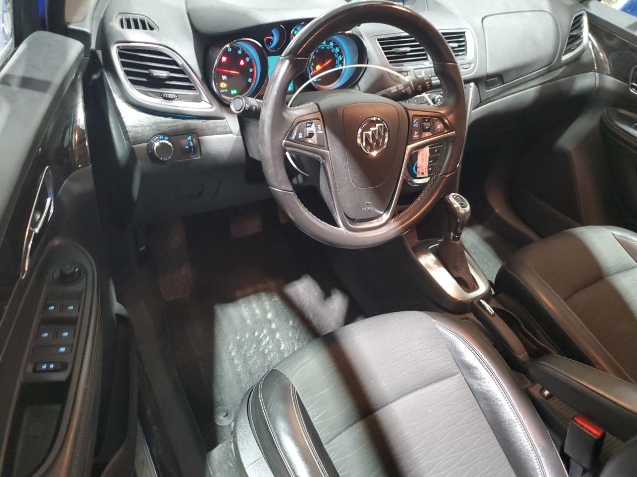 2015 BUICK ENCORE with REAR END damage, VIN KL4CJASBXFB210367