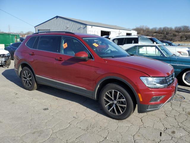  VOLKSWAGEN TIGUAN 2021 Czerwony
