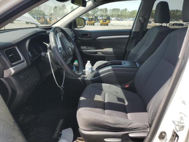  TOYOTA HIGHLANDER 2017 Biały