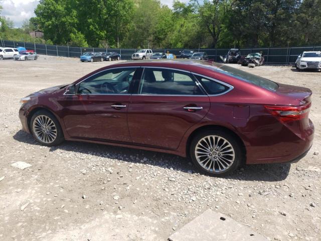  TOYOTA AVALON 2016 Burgundy