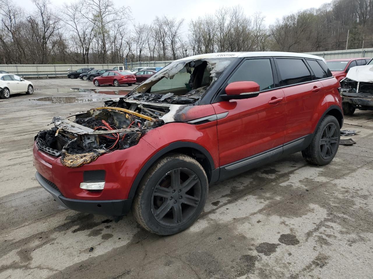 2012 Land Rover Range Rover Evoque Pure Plus for Sale in Ellwood City, PA - Burn - Engine