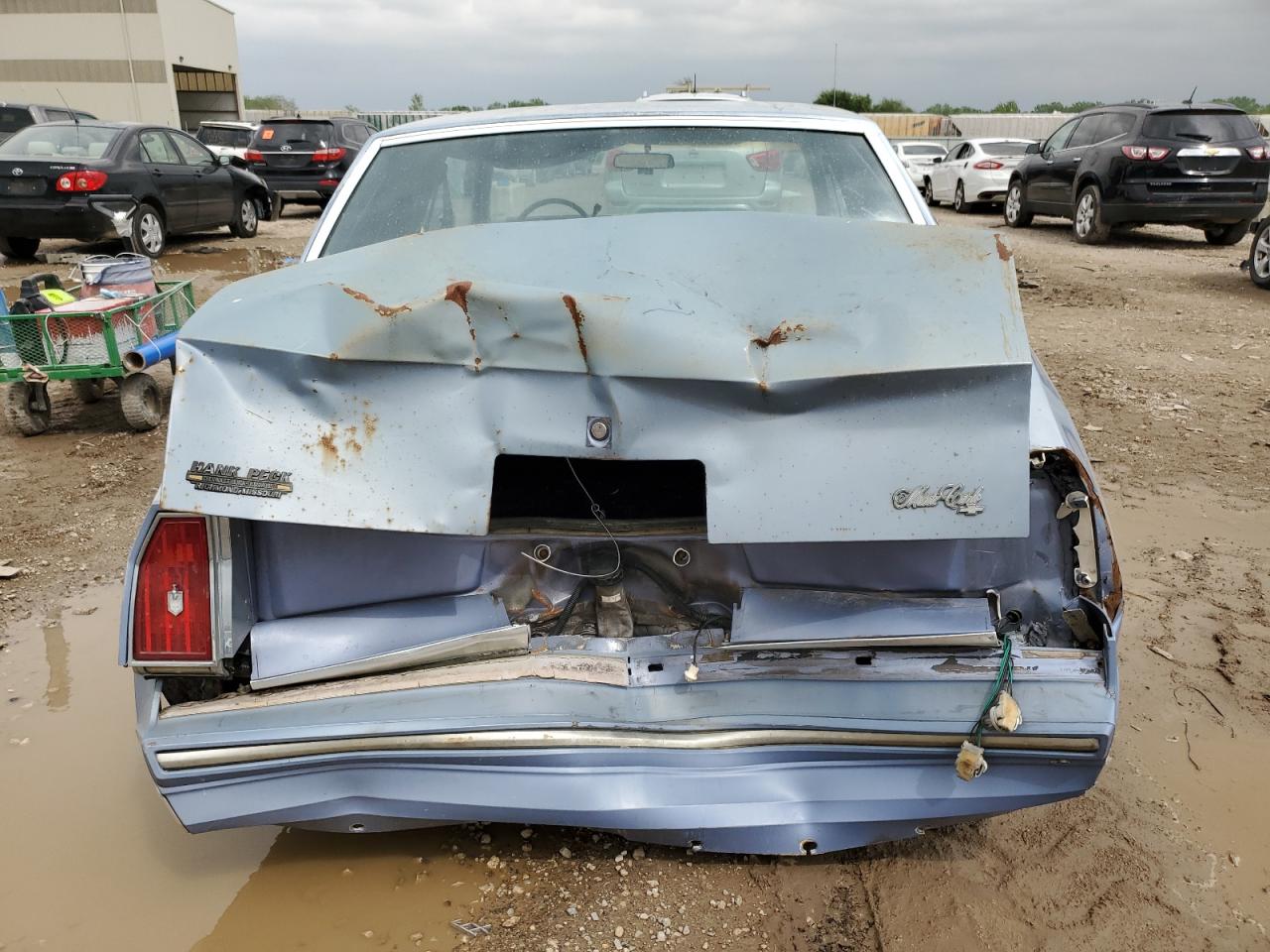 1984 Chevrolet Monte Carlo VIN: 1G1AZ37H3ER221496 Lot: 54297665