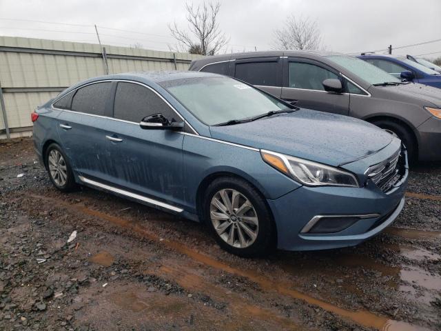 Седаны HYUNDAI SONATA 2017 Синий