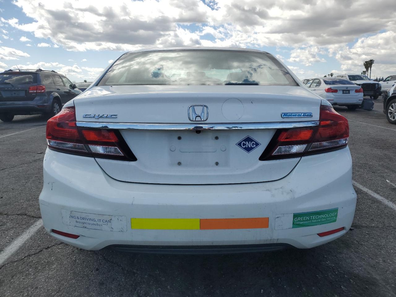 2013 Honda Civic Natural Gas VIN: 19XFB5F59DE000077 Lot: 51230395