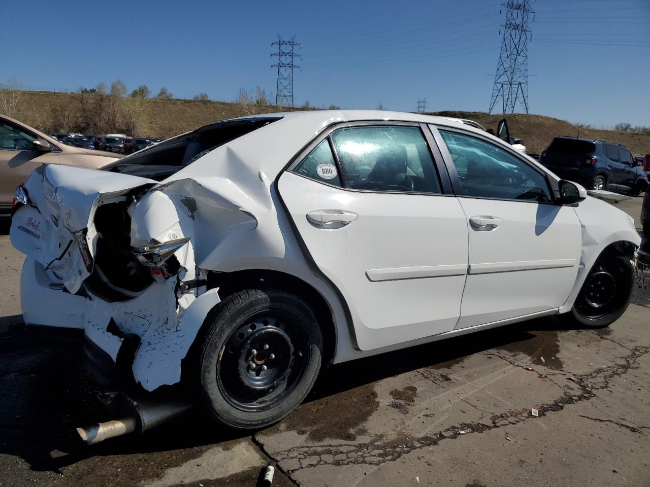 2016 Toyota Corolla L VIN: 2T1BURHE2GC614081 Lot: 53183205