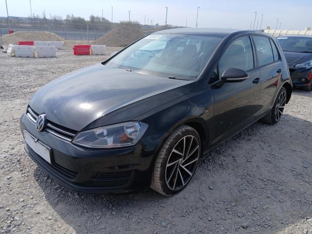 2013 VOLKSWAGEN GOLF 1.6 TDI 105 SE 5DR for sale at Copart CORBY