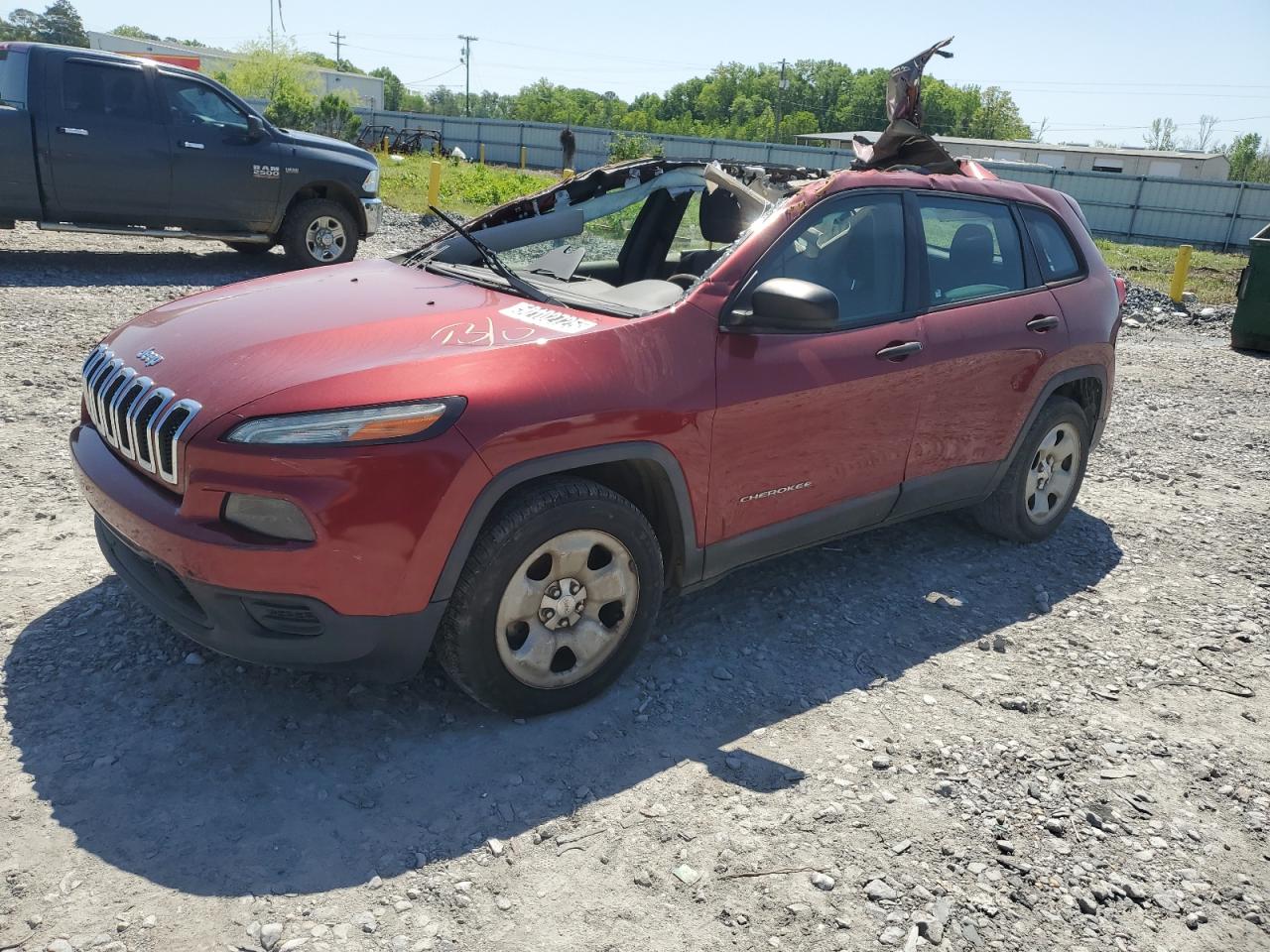 2014 Jeep Cherokee Sport en Venta en Montgomery, AL - All Over