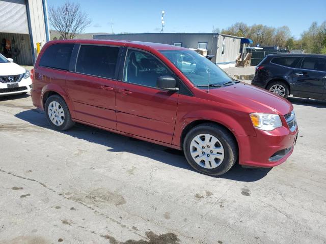 Minivans DODGE CARAVAN 2015 Czerwony