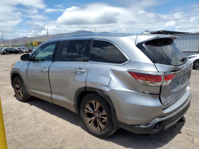  TOYOTA HIGHLANDER 2015 Серебристый