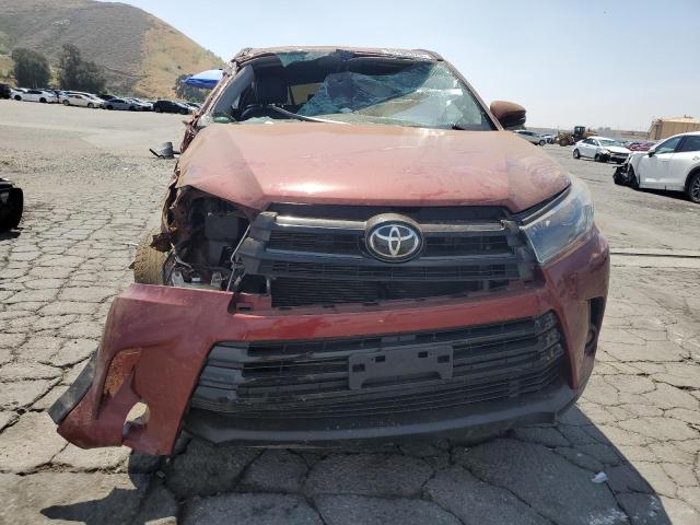  TOYOTA HIGHLANDER 2019 Красный