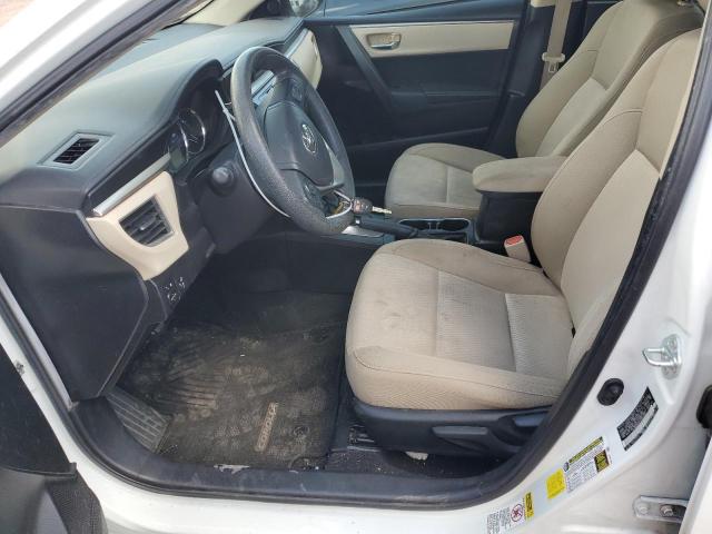  TOYOTA COROLLA 2015 Белый